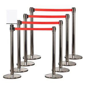 Potelet enrouleur extensible 1,5m – Barrière file attente Maroc