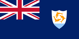 Drapeau Anguilla Toile polyester - Acheter en ligne