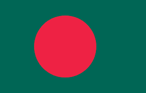 Drapeau Bangladesh Toile polyester - Acheter en ligne