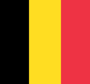 Drapeau Belgique Toile polyester - Acheter en ligne