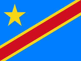 Drapeau Congo (Rép. dém.) Toile polyester - Acheter en ligne