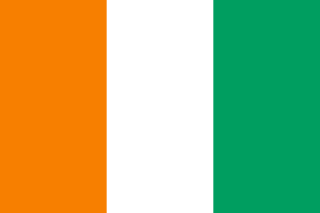 Drapeau Côte d'Ivoire Toile polyester - Acheter en ligne