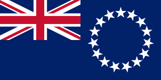 Drapeau Îles Cook Toile polyester - Acheter en ligne