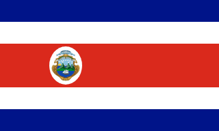 Drapeau Costa Rica Toile polyester - Acheter en ligne