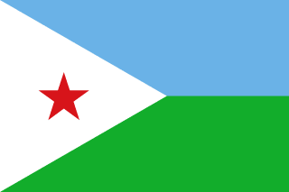 Drapeau Djibouti Toile polyester - Acheter en ligne