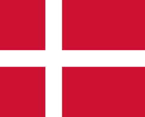 Drapeau Danemark Toile polyester - Acheter en ligne