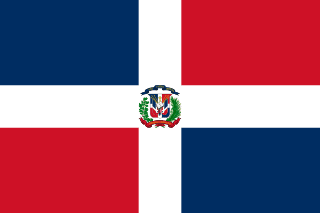 Drapeau République dominicaine Toile polyester - Acheter en ligne