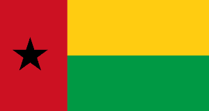 Drapeau Guinée-Bissau Toile polyester - Acheter en ligne