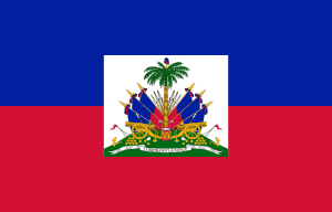 Drapeau Haïti Toile polyester - Acheter en ligne
