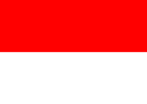 Drapeau Indonésie Toile polyester - Acheter en ligne