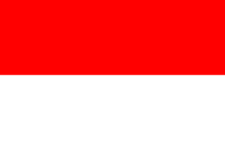 Drapeau Indonésie Toile polyester - Acheter en ligne