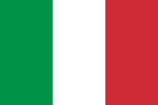 Drapeau Italie Toile polyester - Acheter en ligne