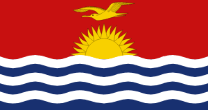Drapeau Kiribati Toile polyester - Acheter en ligne