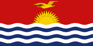 Drapeau Kiribati Toile polyester - Acheter en ligne