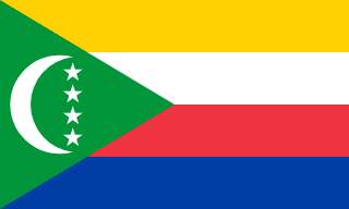 Drapeau Comores Toile polyester - Acheter en ligne