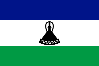 Drapeau Lesotho Toile polyester - Acheter en ligne