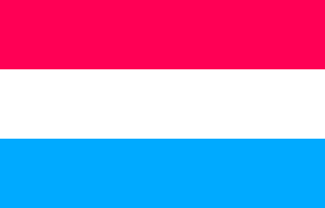 Drapeau Luxembourg Toile polyester - Acheter en ligne
