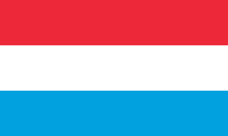 Drapeau Luxembourg Toile polyester - Acheter en ligne