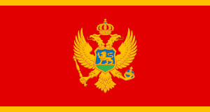 Drapeau Monténégro Toile polyester - Acheter en ligne