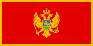 Drapeau Monténégro Toile polyester - Acheter en ligne