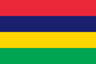 Drapeau Île Maurice Toile polyester - Acheter en ligne