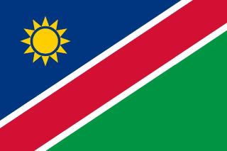 Drapeau Namibie Toile polyester - Acheter en ligne