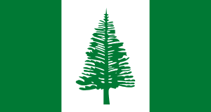 Drapeau Île Norfolk Toile polyester - Acheter en ligne