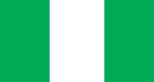 Drapeau Nigéria Toile polyester - Acheter en ligne