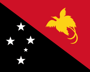 Drapeau Papouasie-Nouvelle-Guinée Toile polyester - Acheter en ligne