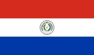 Drapeau Paraguay Toile polyester - Acheter en ligne