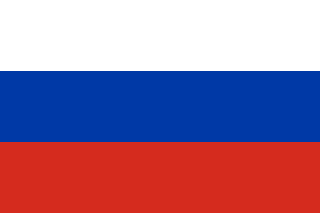 Drapeau Russie Toile polyester - Acheter en ligne