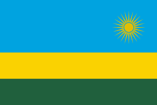 Drapeau Rwanda Toile polyester - Acheter en ligne