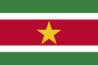 Drapeau Surinam Toile polyester - Acheter en ligne