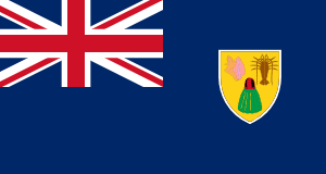 Drapeau Îles Turques-et-Caïques Toile polyester - Acheter en ligne