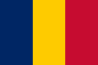Drapeau Tchad Toile polyester - Acheter en ligne
