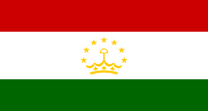 Drapeau Tadjikistan Toile polyester - Acheter en ligne