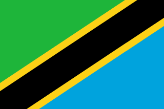 Drapeau Tanzanie Toile polyester - Acheter en ligne