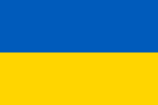 Drapeau Ukraine Toile polyester - Acheter en ligne
