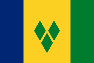 Drapeau Saint-Vincent-et-les-Grenadines Toile polyester - Acheter en ligne