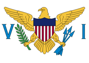 Drapeau Îles Vierges des États-Unis Toile polyester - Acheter en ligne