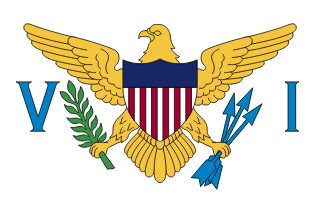 Drapeau Îles Vierges des États-Unis Toile polyester - Acheter en ligne